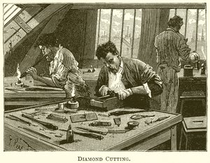 Cięcie diamentowe autorstwa English School