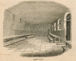 Oddział jadalny w więzieniu Newgate autorstwa English School