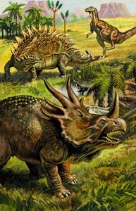 Dinozaury autorstwa English School