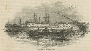 Nurkowanie w Blackwall autorstwa English School