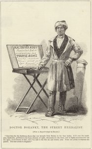 Doktor Bokanky uliczny zielarz autorstwa English School