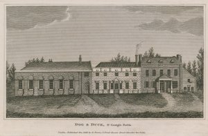 Pies i Kaczka, St Georges Fields, Lambeth autorstwa English School