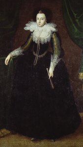 Dorothy Huddleston (z domu Dormer), ok. 1610-15 autorstwa English School