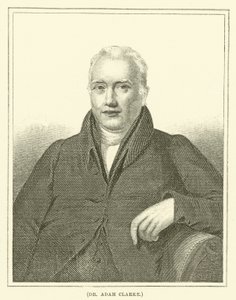 Dr Adam Clarke (grawerunek) autorstwa English School