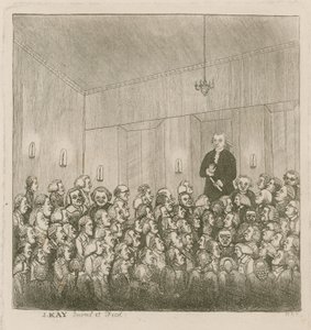 Dr Graham, Pall Mall, Londyn autorstwa English School