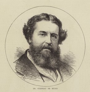Dr Gueneau de Mussy (rycina) autorstwa English School