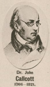 Dr John Callcott (grawiura) autorstwa English School