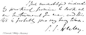 Dr Samuel J Wesley, (muzyk) autorstwa English School