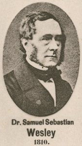 Dr Samuel Sebastian Wesley (grawiura) autorstwa English School