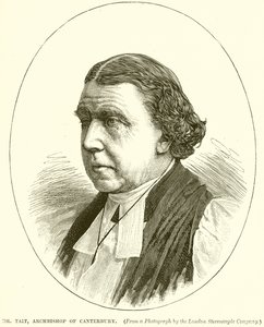 dr Tait, arcybiskup Canterbury autorstwa English School
