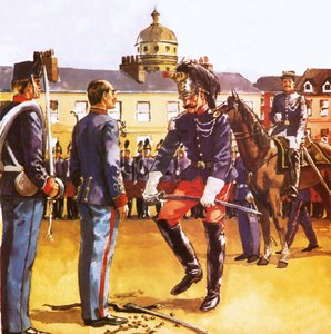 Dreyfus publicznie upokorzony autorstwa English School