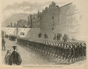 Wiercenie chłopców Bluecoat autorstwa English School