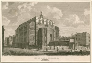 Drury Lane Theatre, Westminster, Londyn autorstwa English School