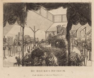 Muzeum Du Bougs, korkowe modele starożytnych świątyń autorstwa English School