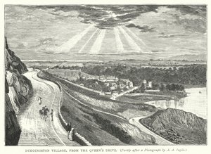 Wioska Duddingston, od Queen