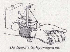 Sfigmograf Dudgeona (lito) autorstwa English School