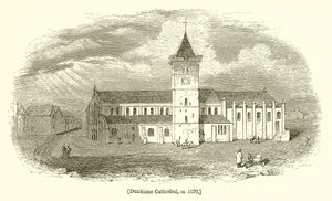 Katedra Dunblane, w 1620 autorstwa English School