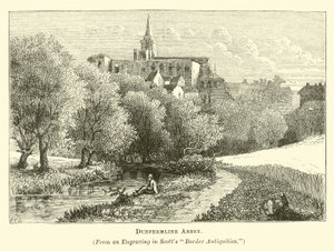 Opactwo Dunfermline autorstwa English School