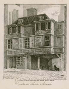 Durham House, Strand autorstwa English School