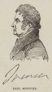 Earl Spencer (Grawerowanie) autorstwa English School