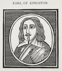 Earl of Kingston (1600-80), ilustracja z książki Chap z XVIII wieku autorstwa Johna Ashtona, wyd. 1882 autorstwa English School