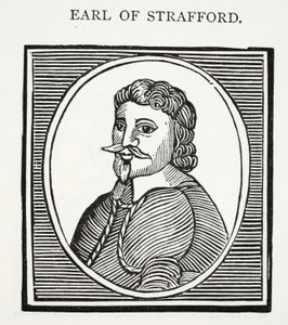 Earl of Strafford, ilustracja z książki Chap-books of the Eighteenth Century Johna Ashtona, wyd. 1882 autorstwa English School