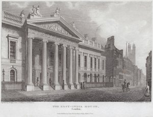 Wschodnioindyjski dom przy Leadenhall Street autorstwa English School