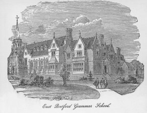 East Retford Grammar School (grafika) autorstwa English School