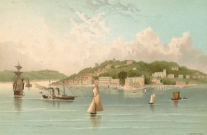 Cowes wschodnia i zachodnia — wyspa Wight autorstwa English School