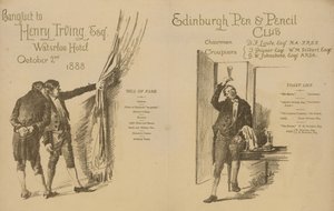 Edinburgh Pen and Pencil Club: Bankiet dla Henry