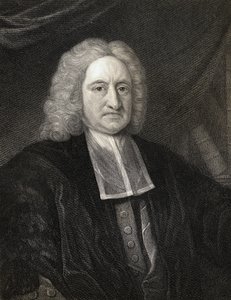 Edmond Halley (1656-1742) z Galerii Portretów, wydana w 1833 autorstwa English School
