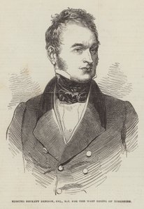 Edmund Beckett Denison, Esquire, MP, dla West Riding of Yorkshire autorstwa English School