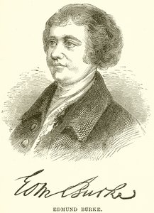 Edmund Burke autorstwa English School