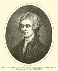 Edmund Burke autorstwa English School