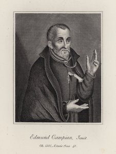 Edmund Campian (Grawerowanie) autorstwa English School