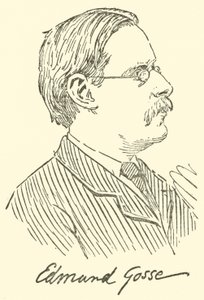 Edmund Gosse (rycina) autorstwa English School