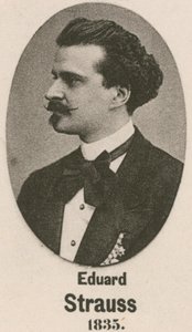 Eduard Strauss (grawiura) autorstwa English School
