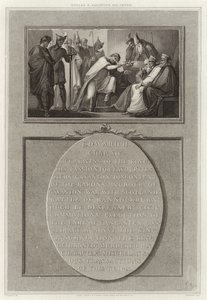 Edward II rezygnujący z korony autorstwa English School