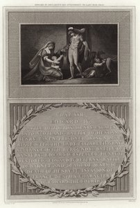 Edward IV deklarujący swoje przywiązanie do Lady Eliz Gray autorstwa English School
