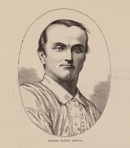 Edward Payson Weston (rycina) autorstwa English School