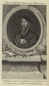 Edward Seymour, książę Somerset, protektor Anglii i ścięty za panowania Edwarda VI autorstwa English School