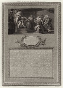 Edward VI nadający Kartę dla szpitali autorstwa English School