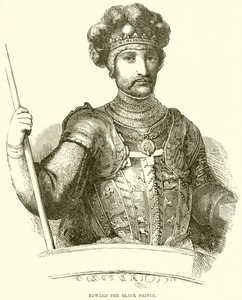 Edward Czarny Książę autorstwa English School
