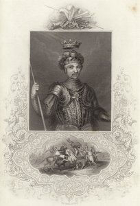 Edward Czarny Książę autorstwa English School