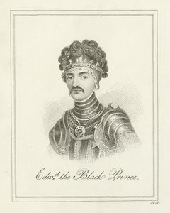 Edward Czarny Książę autorstwa English School
