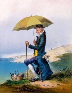 Osiem godzin nad morzem za trzy szylingi, grafika wykonana przez A. Concannena, 1873 autorstwa English School