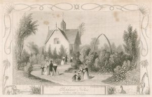 Elephant House w Surrey Zoological Gardens, Londyn autorstwa English School