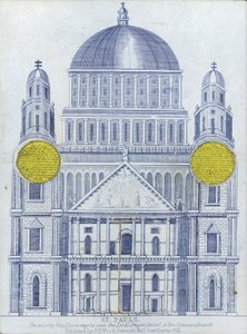 Elewacja katedry św. Pawła autorstwa English School