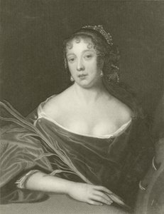 Elizabeth Pepys, żona Samuela Pepys autorstwa English School