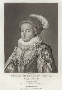 Elżbieta, królowa Czech autorstwa English School